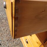 Industrial wooden furniture with drawers