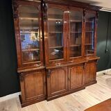 Large antique bookcase
