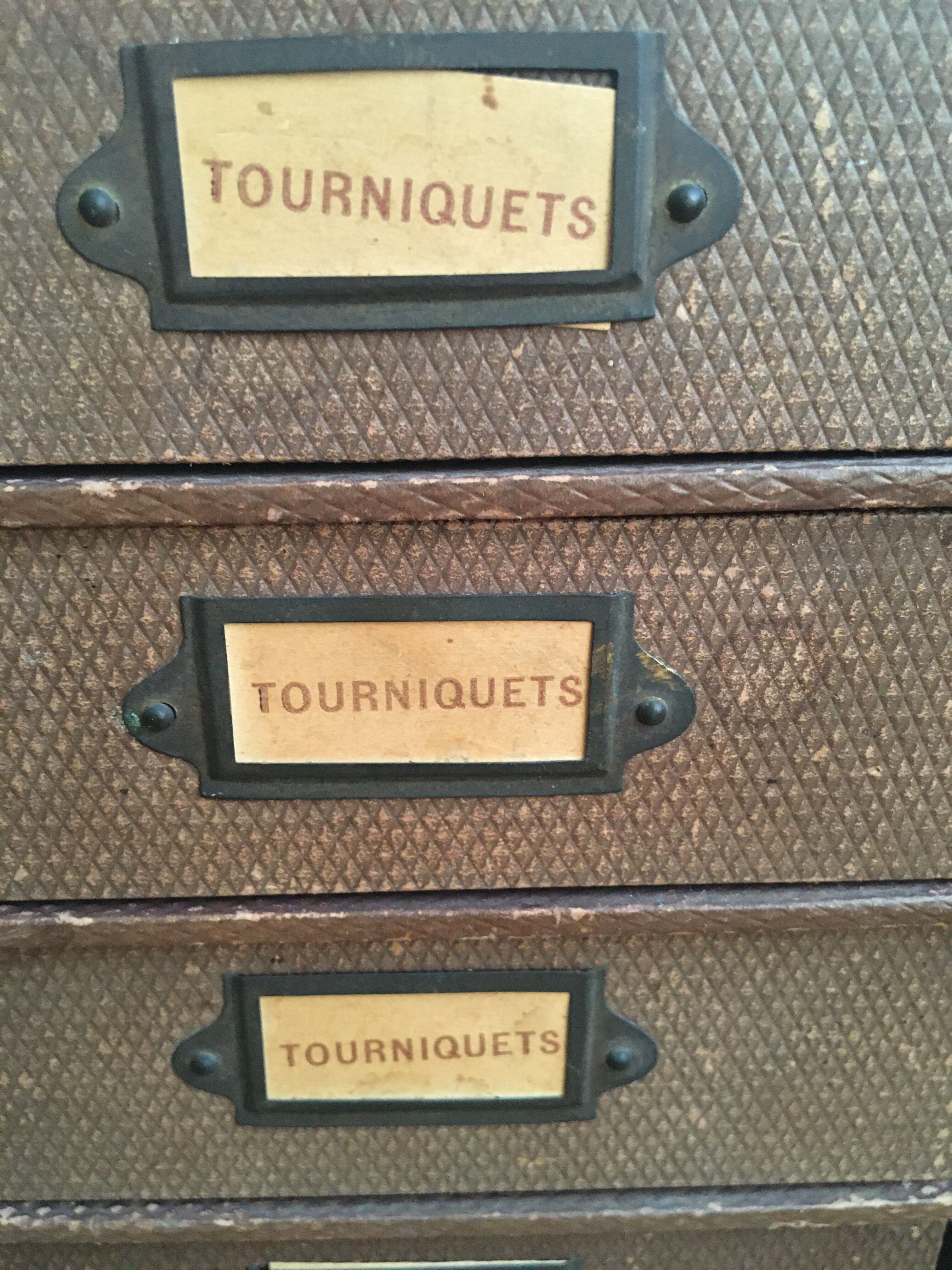 Former haberdashery display