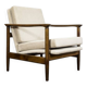 Fauteuil vintage par Edmund Homa, GFM, Pologne, années 1960