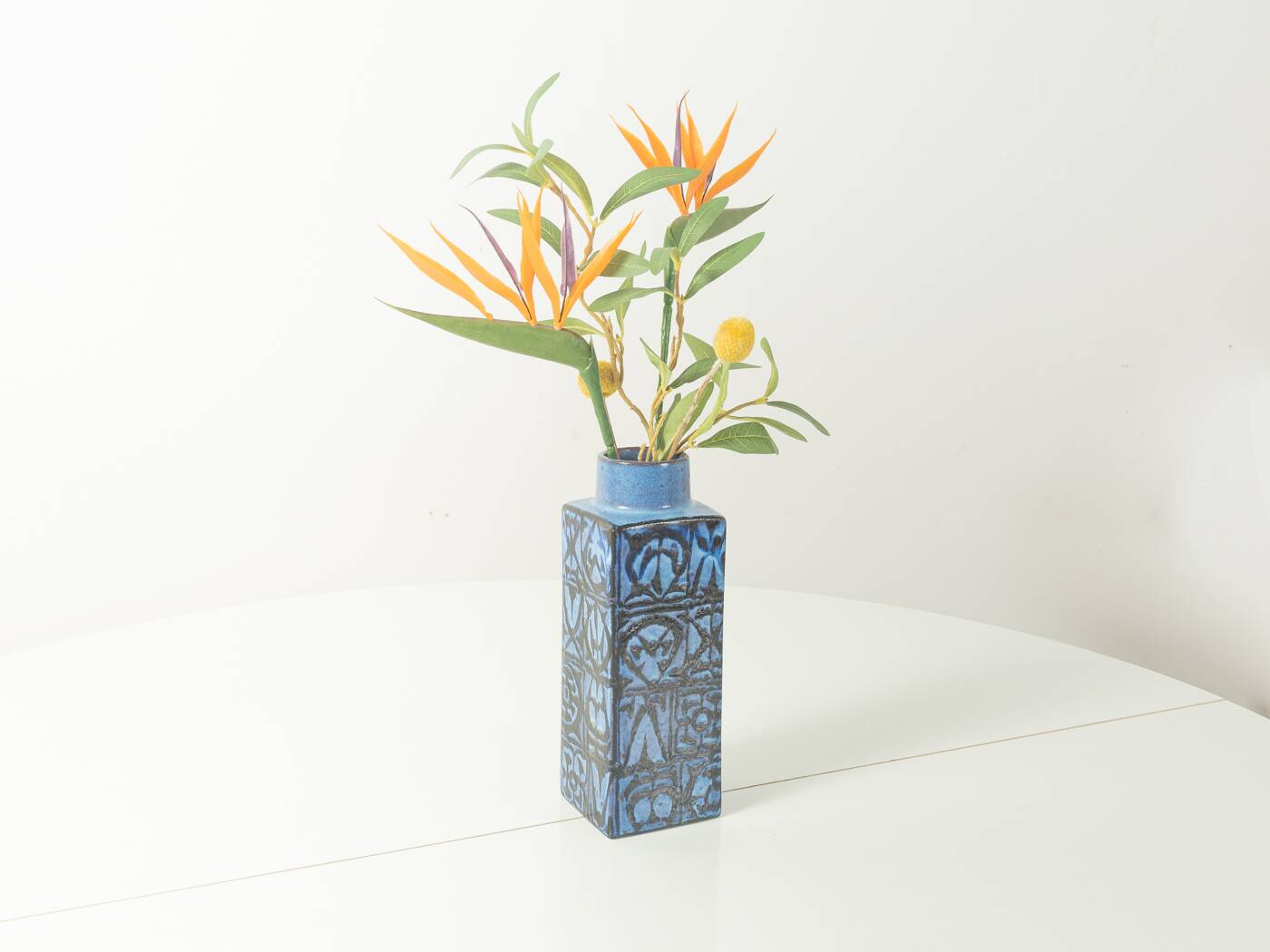 Expressive vase from the Baca series by Nils Thorsson for Royal Copenhagen