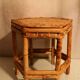 Support hexagonal porte-pot en bambou Extrême-Orient Chine Indochine