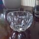 2 whisky glasses and a Baccarat crystal ashtray with stamps.