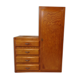 Vintage boarding cabinet