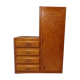 Armoire d'internat vintage