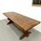 Table de monastère en chêne, circa 1900