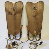 Sconces attributed ti Pietro Chiesa for Fontana Arte, 1930s, Set of 2