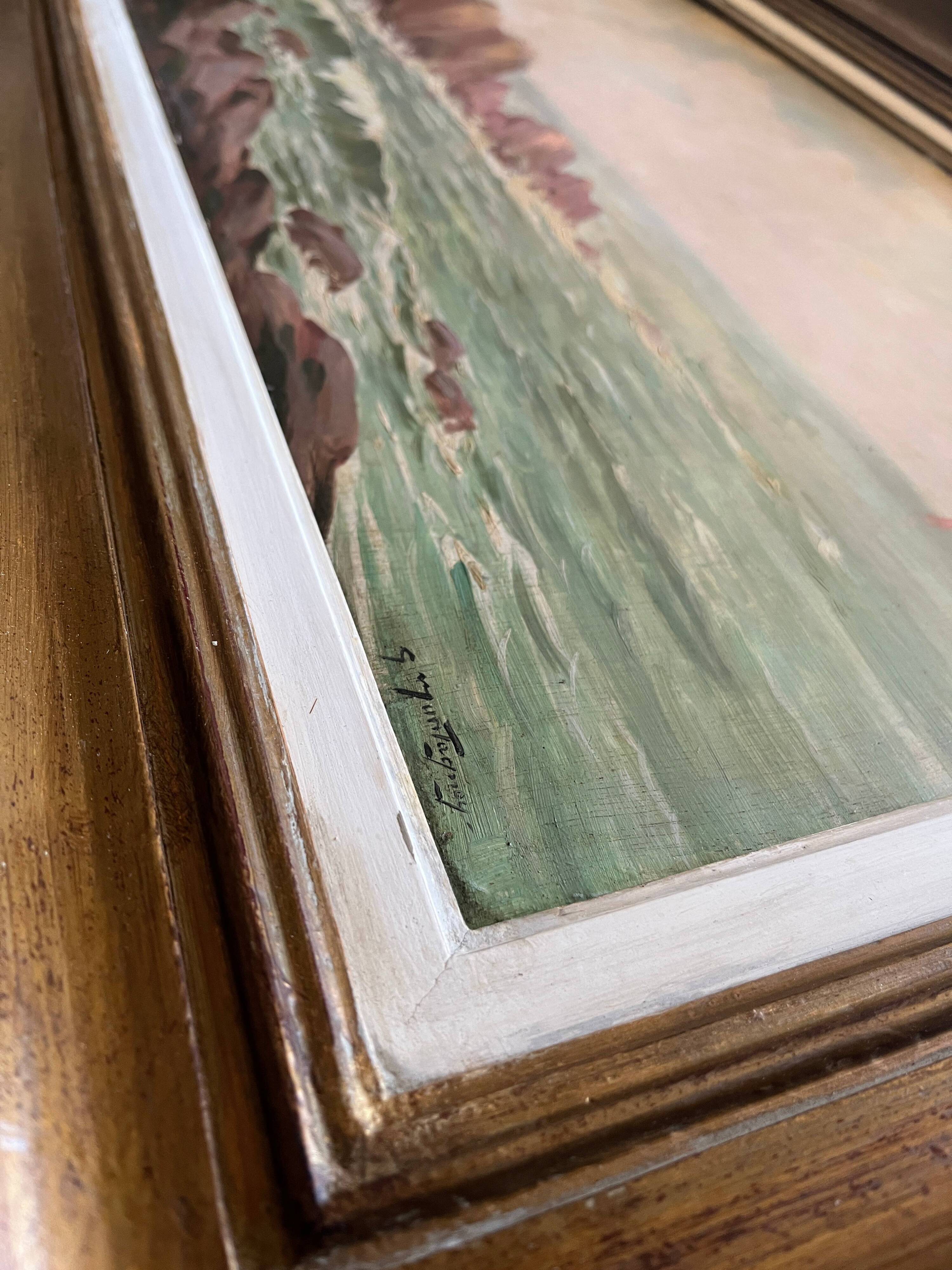 HSP painting "Breton Navy (?)" by Gaetan Montagney