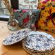 Blue Flower Plates Tudor Royal Grindley