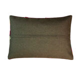 Vintage turkish kilim cushion cover, 30 x 50 cm
