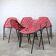 Set of 6 "Deauville" chairs by Pierre Guariche for Meurop