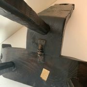 Brutalist pair of chairs