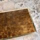 Brass solar flare bar coffee table, Cidue, Italy, 1970s