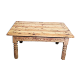 Solid wood coffee table