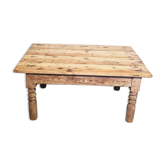 Solid wood coffee table