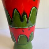 Vintage earthenware vase