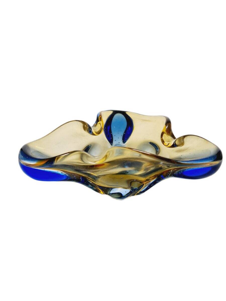 Czechoslovakian vase by Hanna Machanovska for Mstisov Glassworks, 1960s