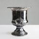 Seau à glace Art Déco en laiton plaqué argent, France, années 1900