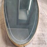 Free-form asymmetrical mirror rearview mirror