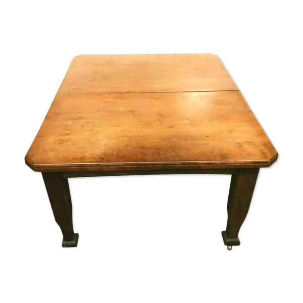 Table a crémaillère en acajou massif XX siècle