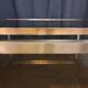 Table basse Guy Lefevre en acier et bronze