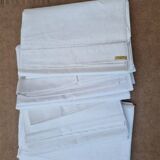 Ancien drap blanc en métis