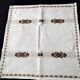 10 Vintage Basque Linen Napkins