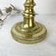Candle holder in chiseled bronze Louis XVI style