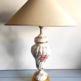 English porcelain lamp