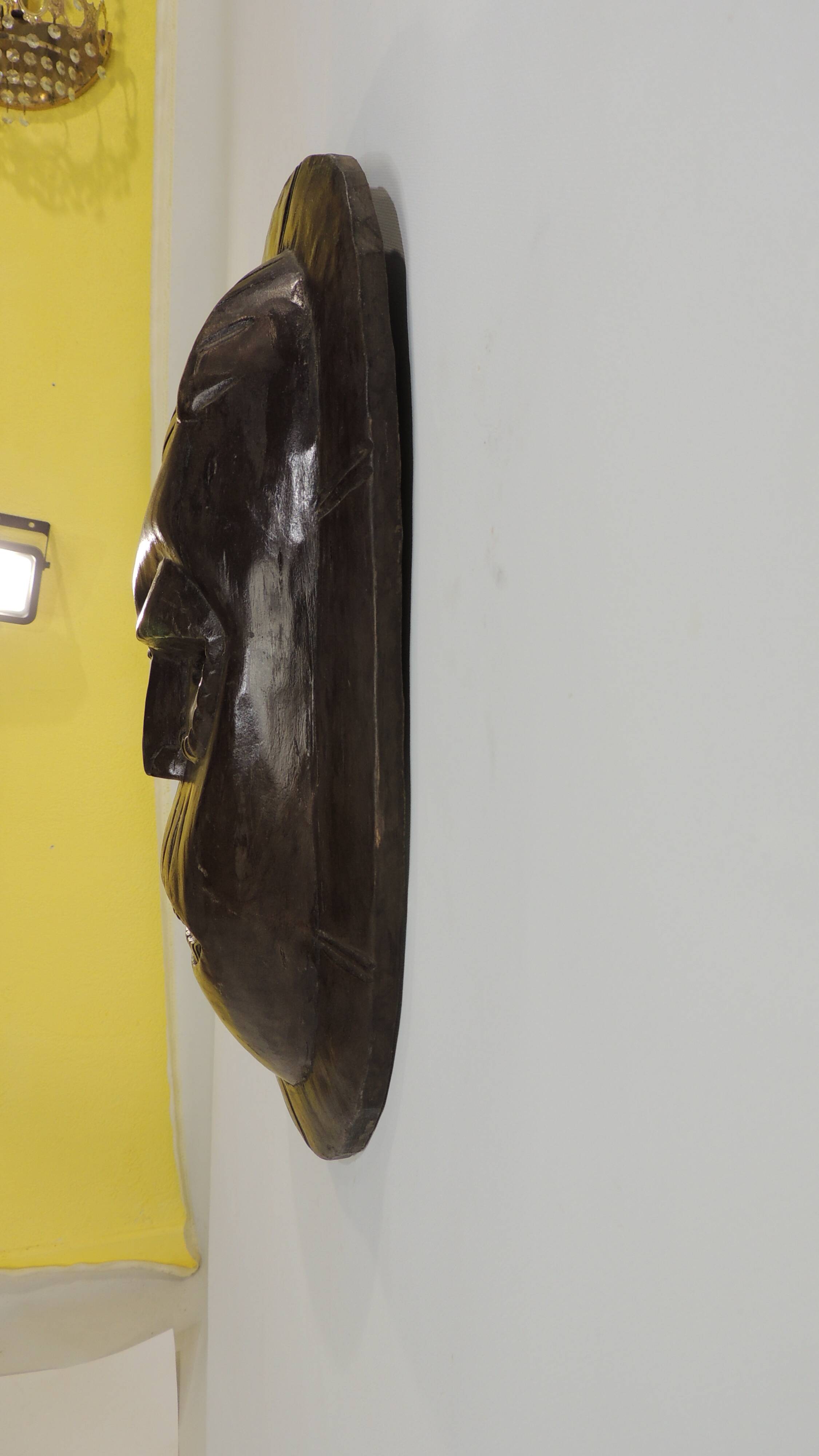 Anthropomorphic face mask/ivory coast/vintage