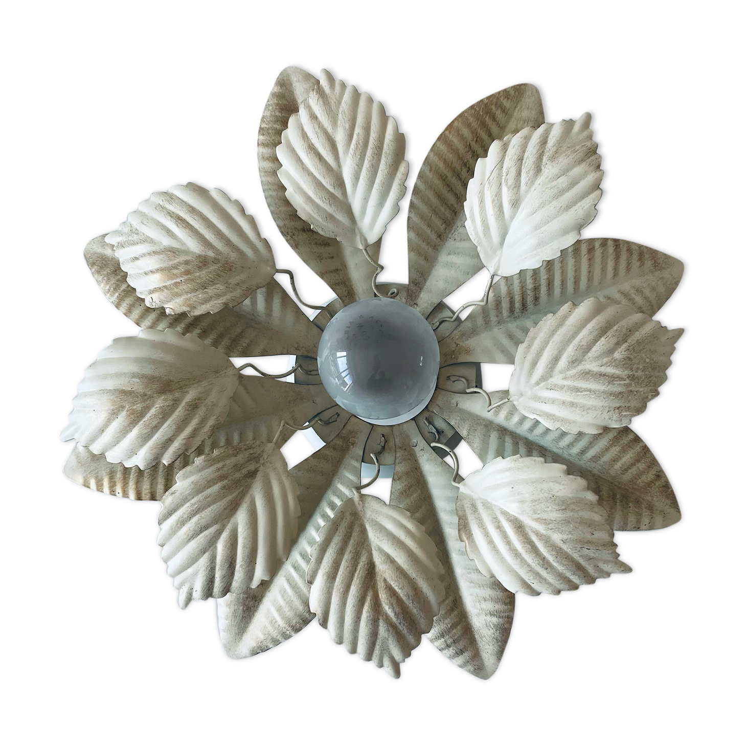 Wall lamp or ceiling lamp metal sheet