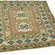 Tapis anatolien vintage turc 105 cm x 110 cm