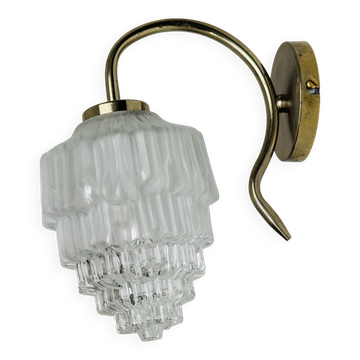 Vintage art deco skyscraper wall light