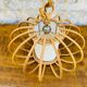 Vintage rattan pendant lamp
