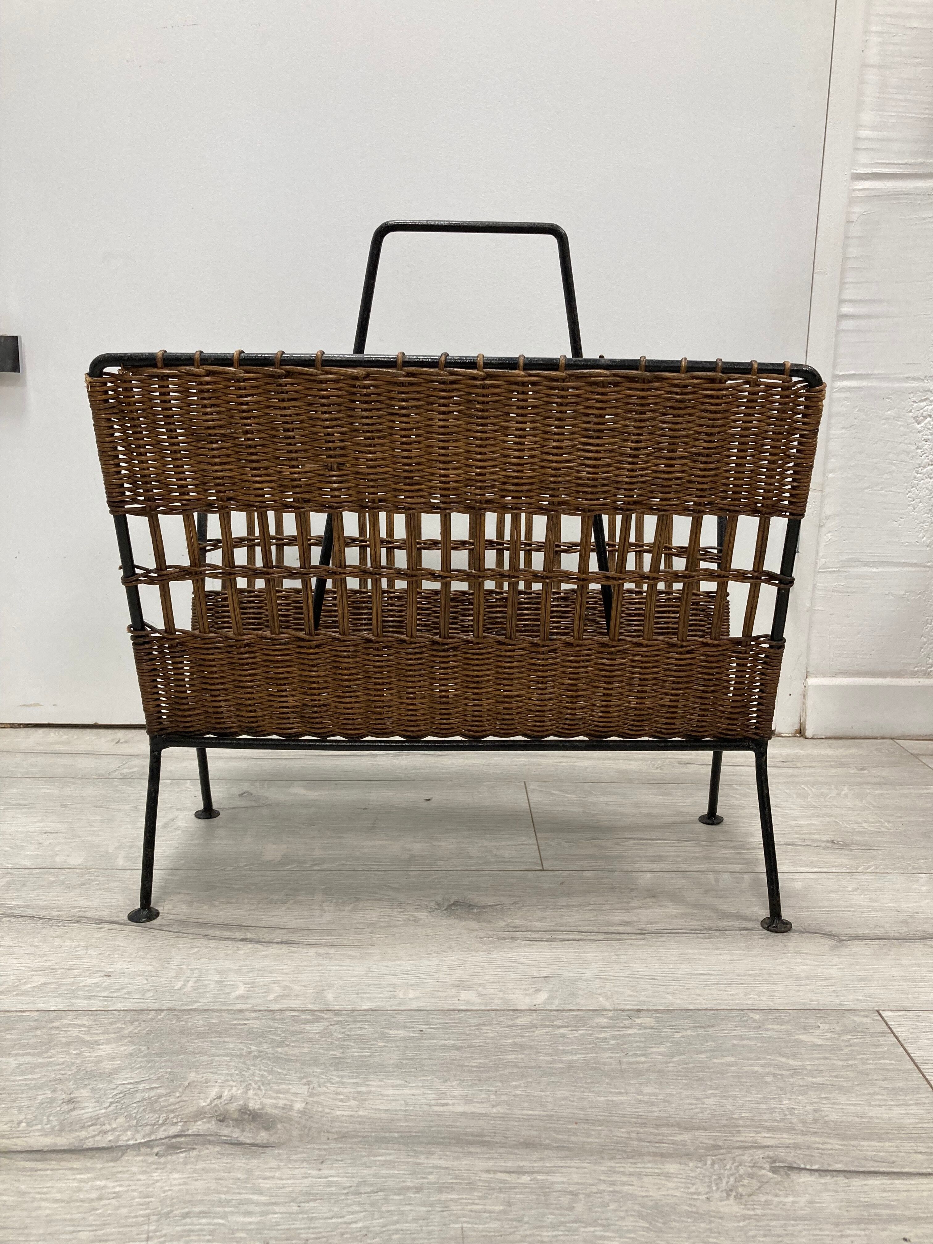 Vintage magazine door