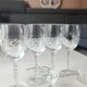 Lot of 5 x Small White Wine/Port Glasses Fleury Epi. Arques Crystal 12cl