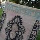 Vintage Turkish hallway rug 142x405 cm
