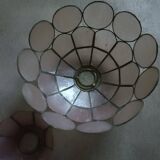 Pink mother-of-pearl lampshade