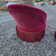 Pair of antique frog chairs