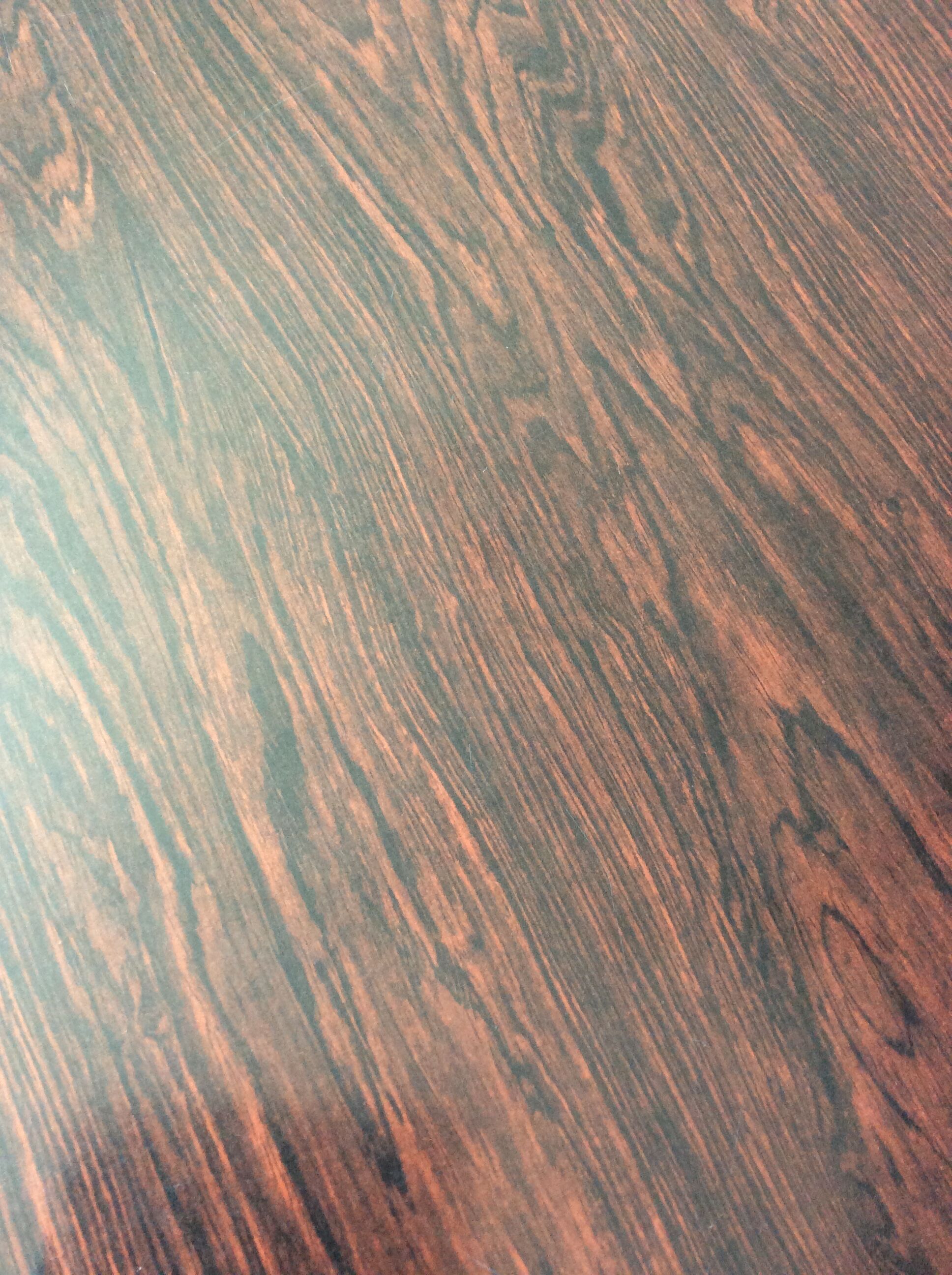 Round coffee table in formica of the 70s