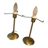 Pair of vintage table lamps Honsel Leuchten