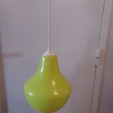 Vintage opaline pendant lamp