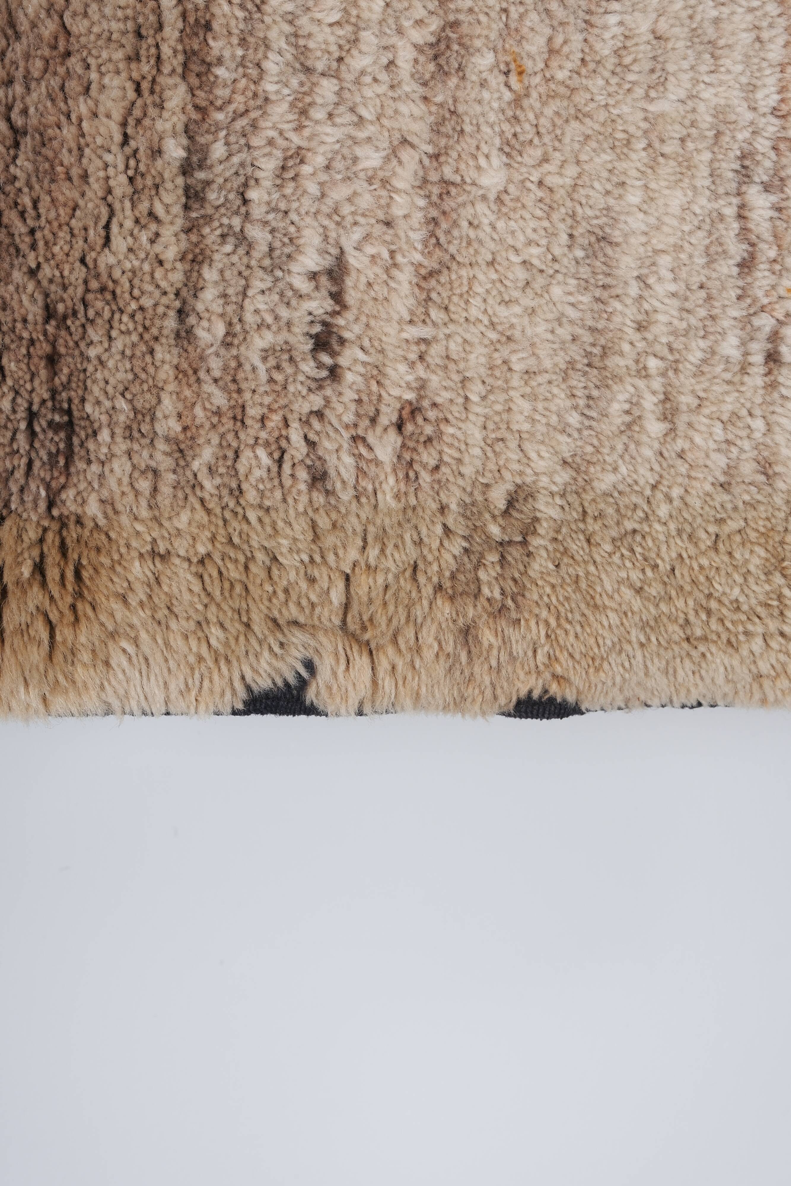 Vintage Turkish Oushak Rug Handwoven 94x150 cm