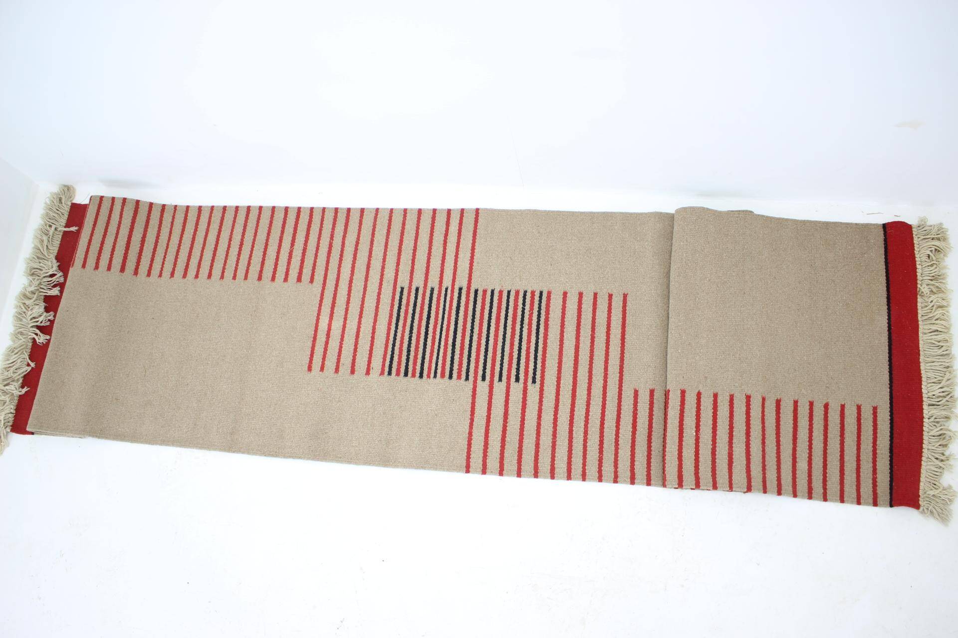 Midcentury Modernist Geometric Abstract Carpet / Rug, 1960s