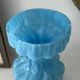 Clichy glass vase - vintage 20th century