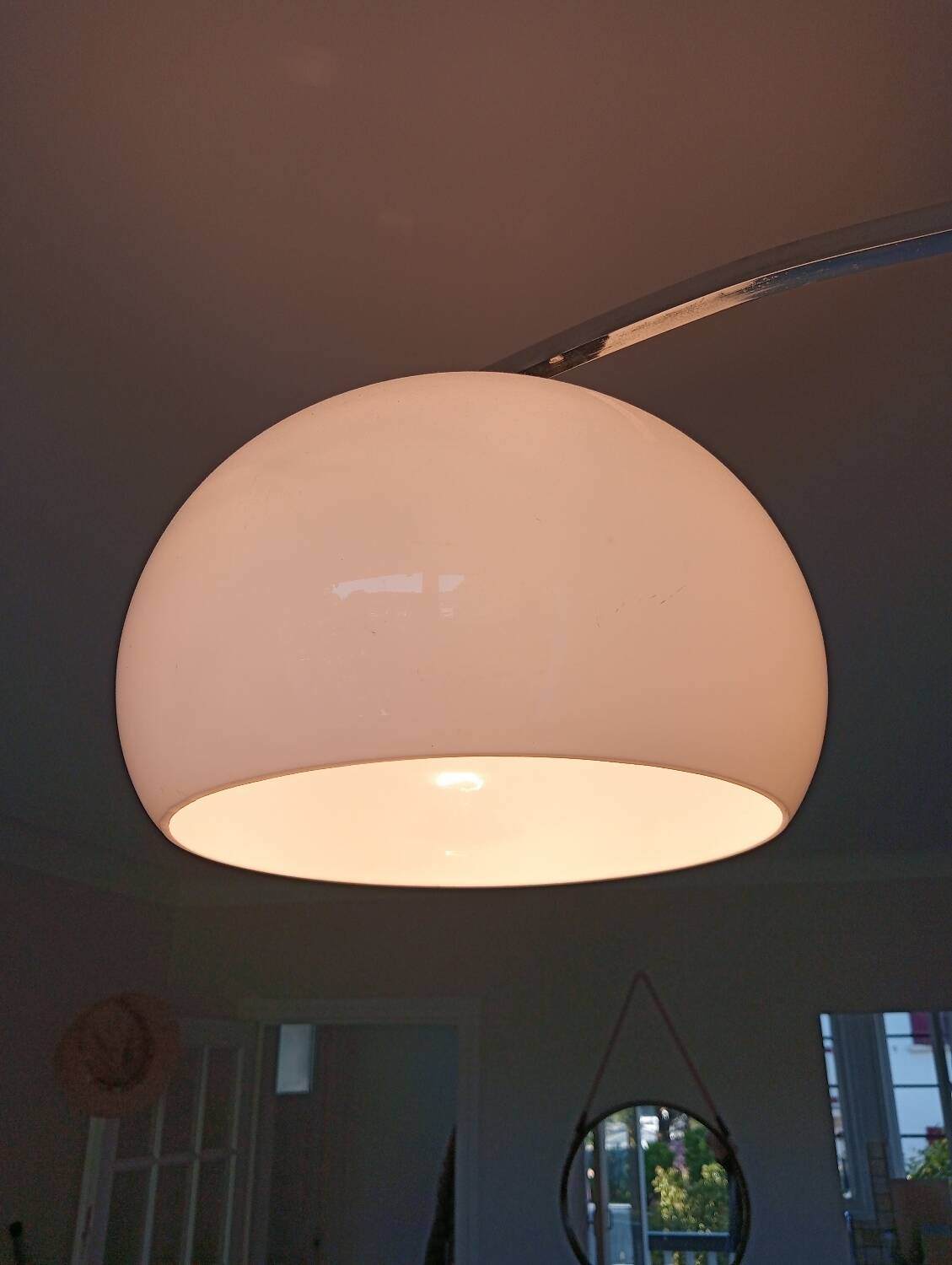 Reggiani 70s arc floor lamp