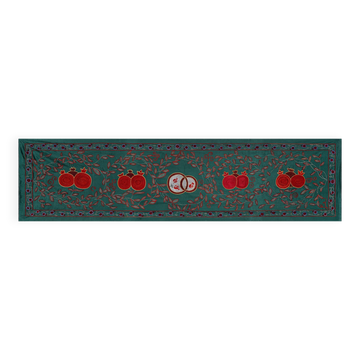 Hand-knotted rug, vintage Turkish rug 53x190 cm