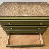 Art Deco marble commode