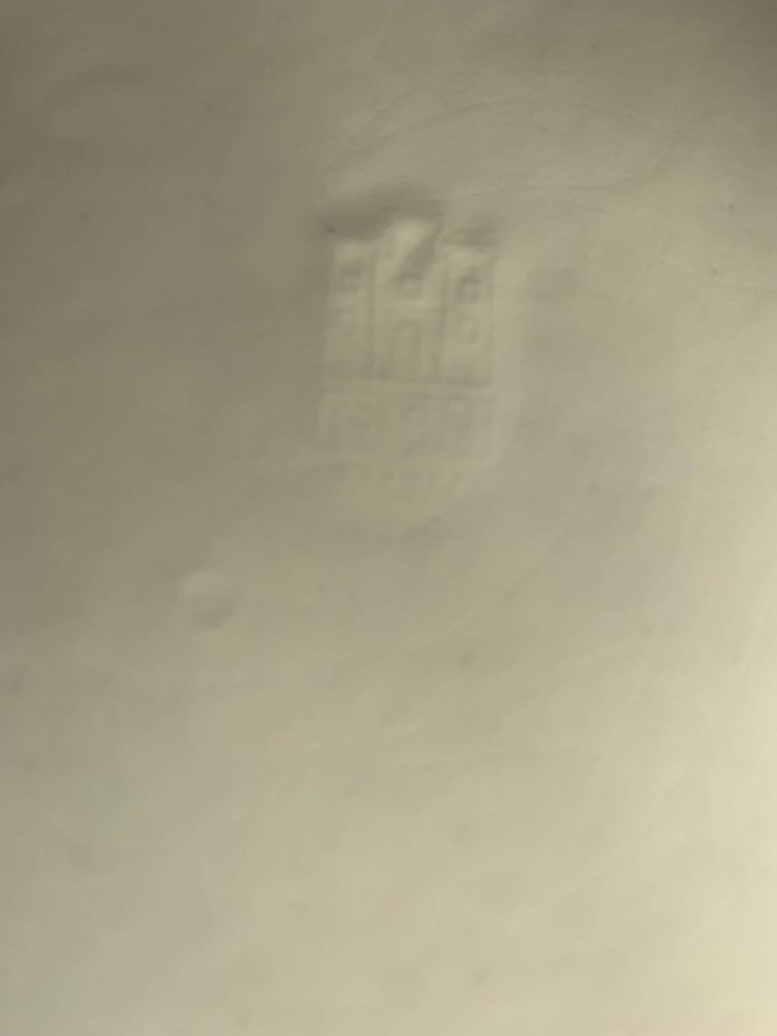 6 flat plates Gien France