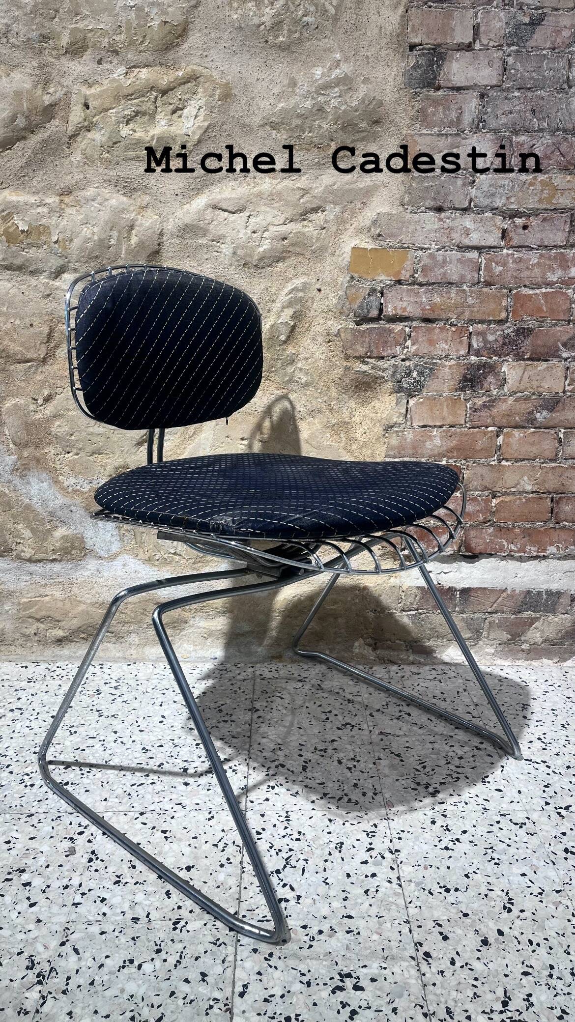 Beaubourg model chair by Michel Cadestin, 1970